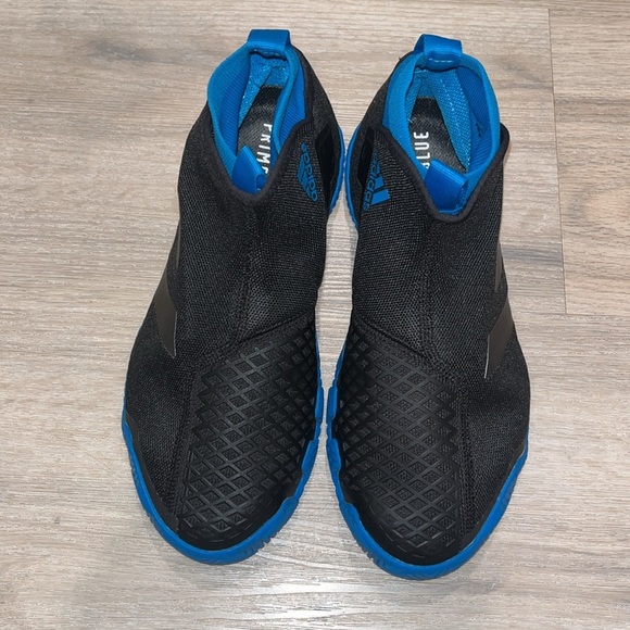 Adidas Stycon Black and Blue Women's ALL COURT TENNIS Shoes Size 8.5 - Picture 10 of 12
